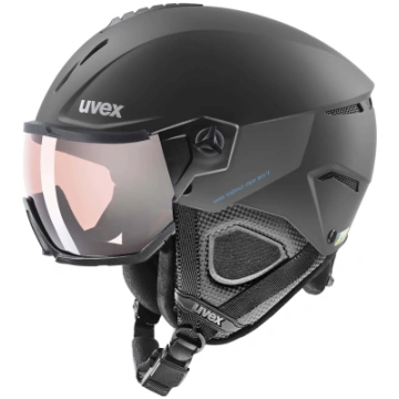 Slēpošanas ķivere Uvex Instinct Visor Pro V, melna