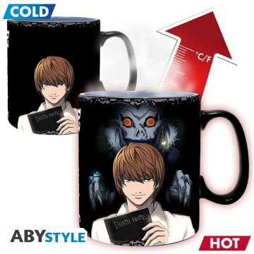 Death Note Kira & L Heat Change Mug 460 ml