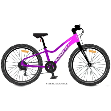 Velosipēds Tabou Topshe 20 Lite rozā-violetā krāsā