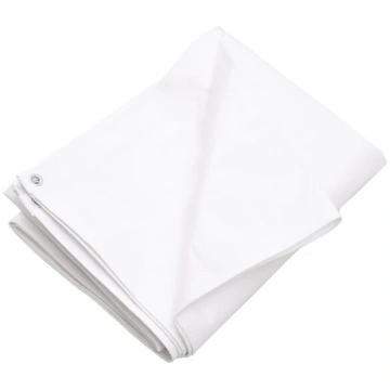 Brezenta pārklājs vidaXL, 260 g/m², 3x3 m, balts