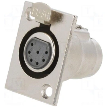 Connector: XLR | socket | female | PIN: 7 | with p