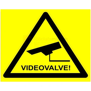 Videonovērošanas uzlīme 10 x 10 cm HAMMERJACK