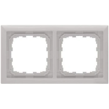 KOS Ramka podwojna KOS66 aluminium (664082) 664082