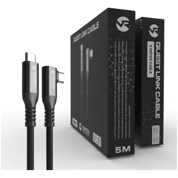 VortexVR kabelis 5m + stiprinājums | USB-C | Quest