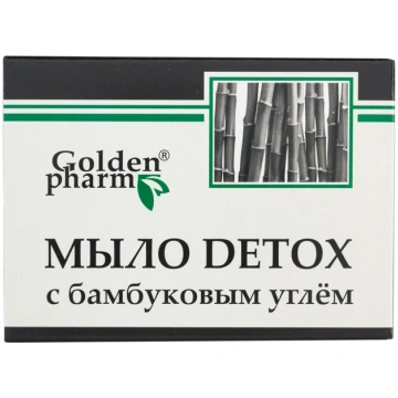 Ziepes detox ar bambusa melno ogli, 70 g