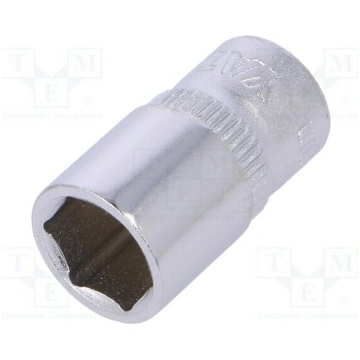Socket: 6-angles; socket spanner; HEX 10mm; 1/4" |