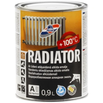 Rilak RADIATOR alkīda emalja krāsa radiatoriem