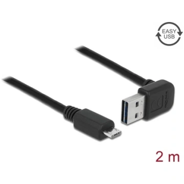 Delock Cable EASY-USB 2.0 Type-A male angled up / 