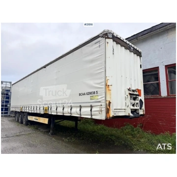 Lietots - Krone Curtain-Side Trailer