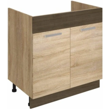 Virtuves skapis Greta 80 cm, brūns Mebelservice