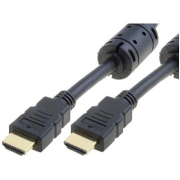 Cable; HDMI plug,both sides; PVC; Len: 1.8m; black