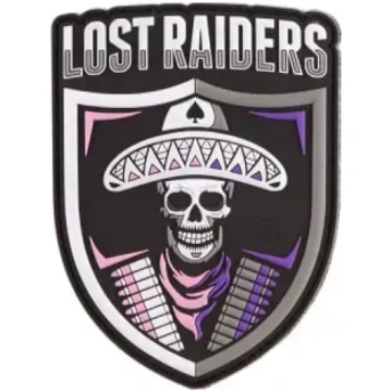 Lost Raiders gumijas uzšuve JTG