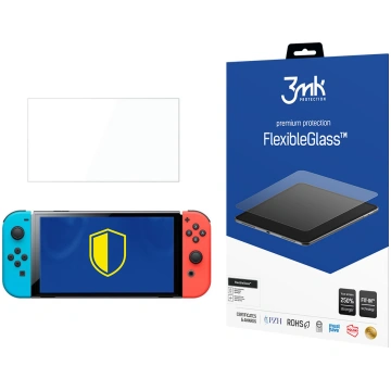 Nintendo Switch Oled - 3mk FlexibleGlass™ 8.3&apos