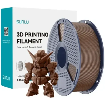 Sunlu PLA+ 2.0 kvēldiegs (Coffee Brown)
