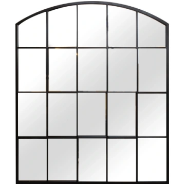 Mirror SIMONE 76x91cm, black Home4You