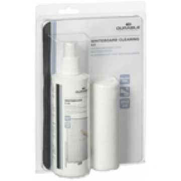 DURABLE Whiteboard Reinigungsset Pumpspray+Mikrofa