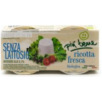 Ricotta fresca senza lattosio Più Bene 200 G