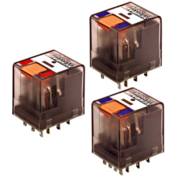 Plug-in Relay 14 pin 4 C/O 24VDC 6A Schrack Techni