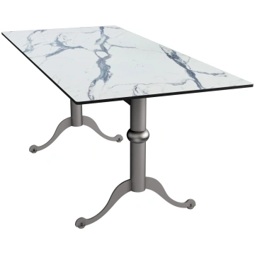 Caesar Long Table- Rectangular Top Compact HPL 12 