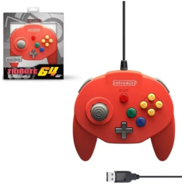 Retro-bit Tribute64 USB Controller for Switch PC M