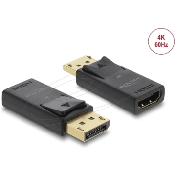 Delock Active DisplayPort 1.2 to HDMI Adapter 4K w