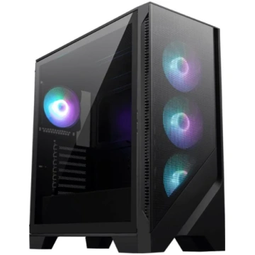 MSI PC Case MAG FORGE 321R AIRFLOW Side window Bla