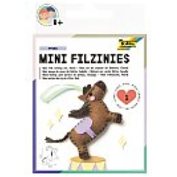 Mini rokdarbu komplekts šūšanai no filca "Zirgs", 