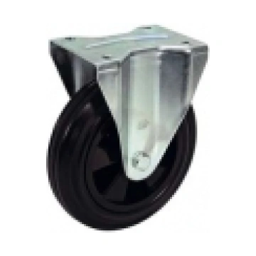 Fixed road wheel 160mm black