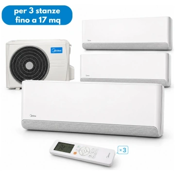 Midea Breezeless E Trial Split 7,9 kW per 3 stanze