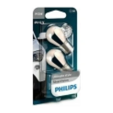 PHILIPS autospuldze 12V PY21W BAU15s SILVER VISION