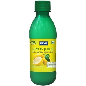 Keya citronu sulas koncentrāts, 250 ml, satur dabī
