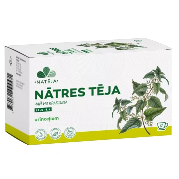 NATĒJA Nātres tēja maisiņos, 24 gab