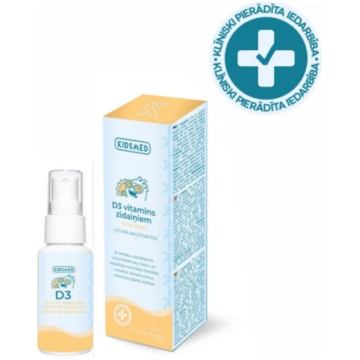 Kidsmed D3 spreja vitamīns mazuļiem 4742023982050