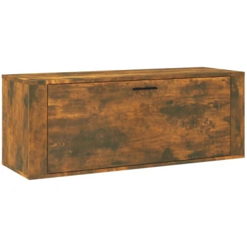 Apavu skapis, 100x35x38cm, brūns vidaXL