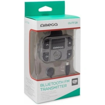 Omega OUTF28 Bluetooth 2.1 + EDR FM Transmitter Pr