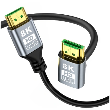 Extralink HDMI 2.1 Cable 8K HDR 2M Right Angle Cor