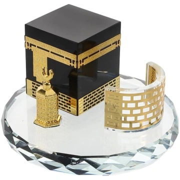 STOBAZA Islāma apdare Crystal Kaaba Miniature Mode