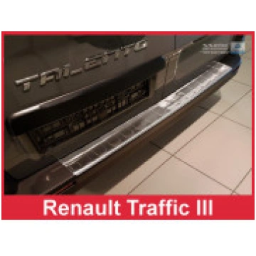 Hromētā bampera uzlika RENAULT TRAFIC II 2014-... 