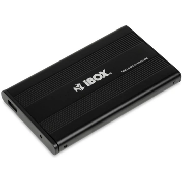 HDD I-Box HD-01 ( USB 2.0 2 5 Black aluminium ) ( 