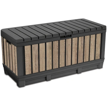 Dārza glabāšanas kaste Keter Deco Kentwood, 350 l,