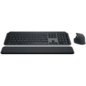 Logitech MX Keys S Combo Graphite tastatūra pele (