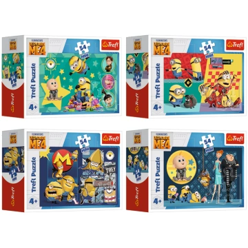 TREFL MINIONS Puzle mini, 54 gab. (54210T)