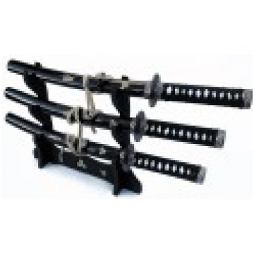 SET 3 MINI KATANE DI SPADE DA ARREDAMENTO KILL BIL
