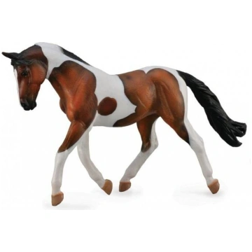 Collecta figūriņa "pinto" zirgs, brūns, Xl izmērs