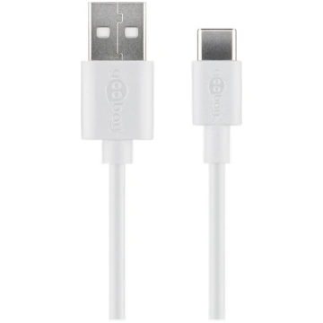 Goobay USB Type-C cable 2m White 59130
