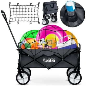 Humberg HM-511 saliekamie transporta rati ar tīklu