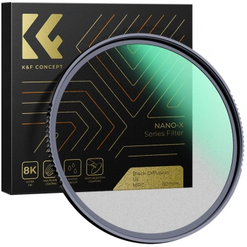 K&F Concept 62mm Nano-X Black Mist filtrs 1/4