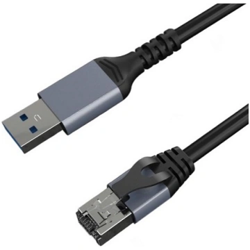 USB 3.0 uz RJ45 Gigabit Ethernet adaptera kabelis 