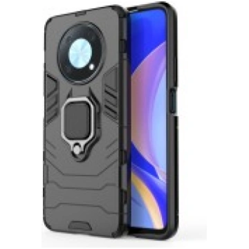 Ring Kickstand PC / TPU Phone Case Built-in Magnet