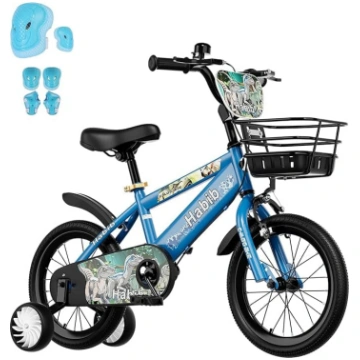 Zēnu velosipēds Dino Edition 12 14 16 collu komple